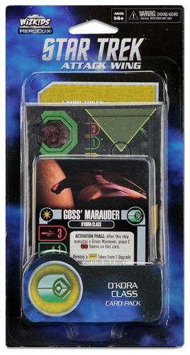 Star Trek Attack Wing: D’Kora Class Ship Card Pack Wave 2